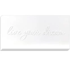 Live Your Dream Canvas Wall Art, 20x40