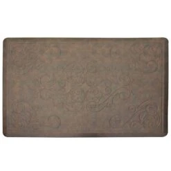 Medallion Embossed G-Step Kitchen Mat, 2x3