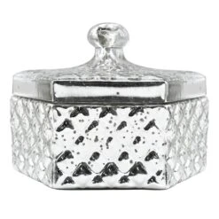Mercury Glass Box, 8"