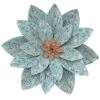 Metal Wall Flower Decor, 24x21