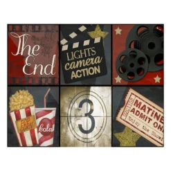 Movie Canvas Wall Art, 22x28
