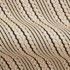 Natural & Black High-Low Puff-Back Kitchen Mat, 21x34 -Home Decor Store natural black high low puff back kitchen mat 21x34 4