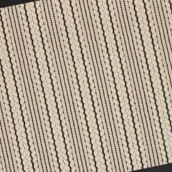 Natural & Black High-Low Puff-Back Kitchen Mat, 21x34 -Home Decor Store natural black high low puff back kitchen mat 21x34 5