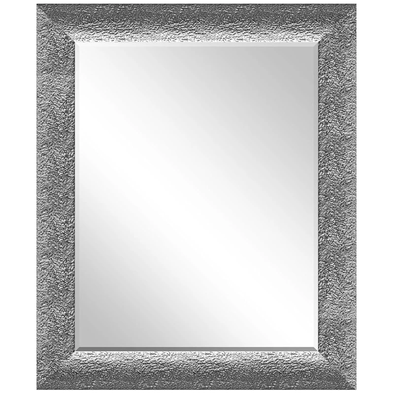 Nubia Silver Wall Mirror, 29x35 1 Nubia Silver Wall Mirror, 29x35