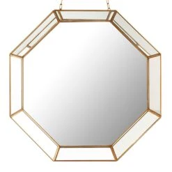 Octagon Wall Mirror, 18"