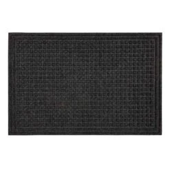 Onyx Waffle Impressions Doormat, 36x48