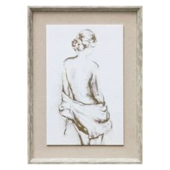 Our Female Figure Canvas Art, 21x29