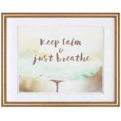 Pick & Mix 14x18 Matted To 11x14 Beaded Wall Frame, Gold