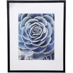 Pick & Mix 16x20 Matted To 11x14 Linear Wall Frame, Black