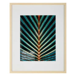 Pick & Mix 16x20 Matted To 11x14 Thin Linear Wall Frame, Natural