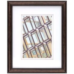 Pick & Mix 8x10 Matted To 5x7 Beaded Wall Frame, Bronze