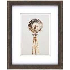 Pick & Mix 8x10 Matted To 5x7 Thin Linear Wall Frame, Blackwash