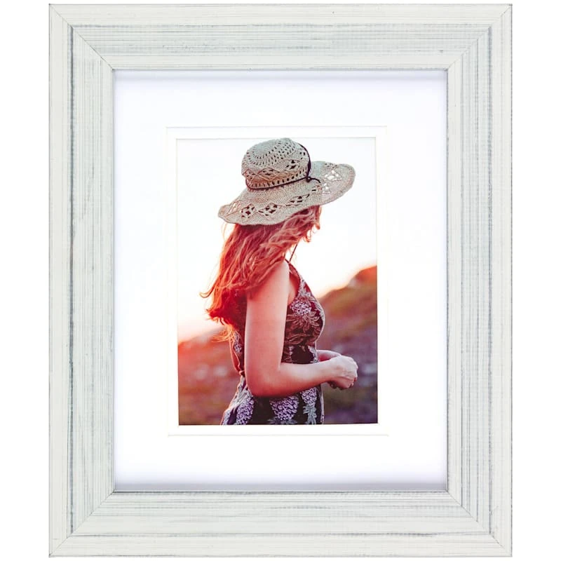 Pick & Mix 8x10 Matted To 5x7 Wall Frame, Whitewash 1 Pick & Mix 8x10 Matted To 5x7 Wall Frame, Whitewash