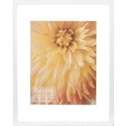 Pick & Mix White Linear Floating Wall Frame, 11x14