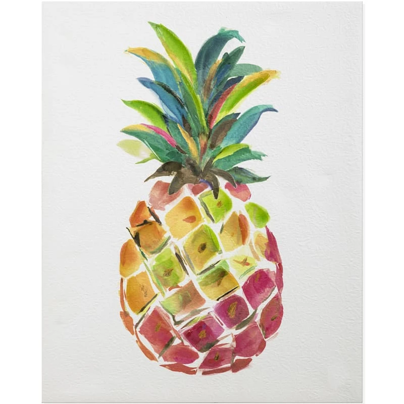Pineapple Canvas Wall Art, 16x20 1 Pineapple Canvas Wall Art, 16x20