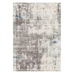 Presidential Grey Modern Rug, 5x8