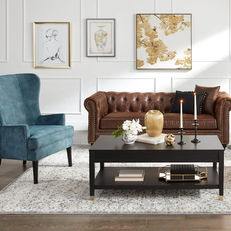 Providence Black Rattan Wood Box, 9x7 3 Providence Black Rattan Wood Box, 9x7 - Image 3