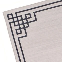 Providence Fenix Ivory Border Accent Rug, 27x45 -Home Decor Store providence fenix ivory border accent rug 27x45 4