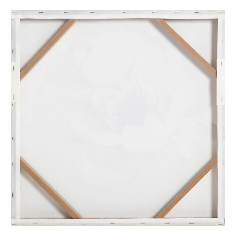 Providence Pink & White Flower Canvas Wall Art, 20" 3 Providence Pink & White Flower Canvas Wall Art, 20" - Image 3