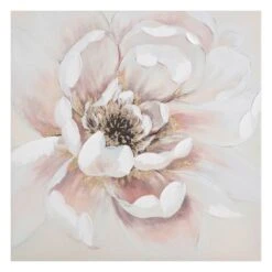 Providence Pink & White Flower Canvas Wall Art, 20"