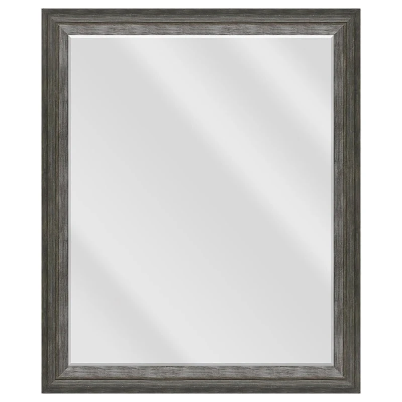 Sable Grey Wall Mirror, 19x24 1 Sable Grey Wall Mirror, 19x24