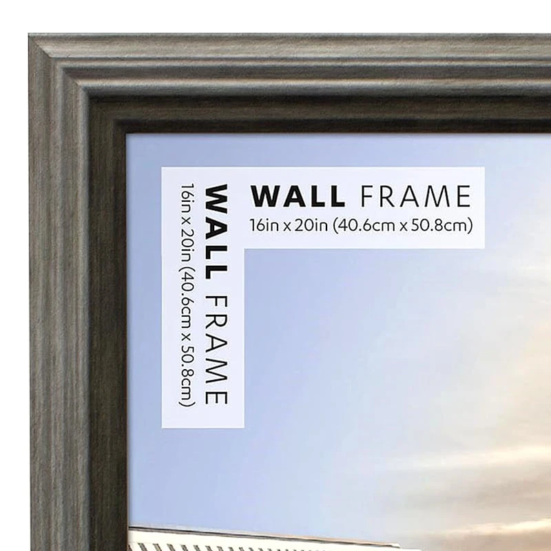 Silver Black Inner Poster Frame, 16x20 2 Silver Black Inner Poster Frame, 16x20 - Image 2