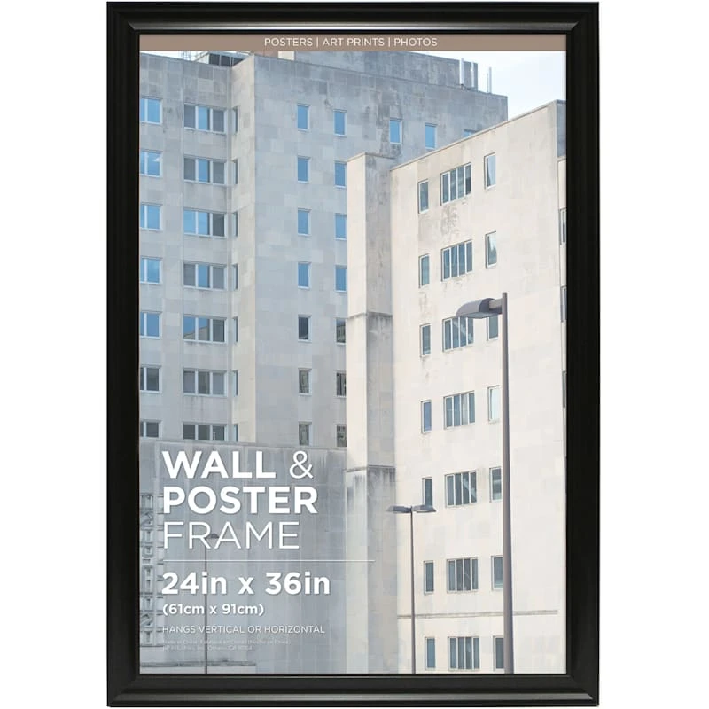 Sophia Black Poster Frame, 24x36 1 Sophia Black Poster Frame, 24x36