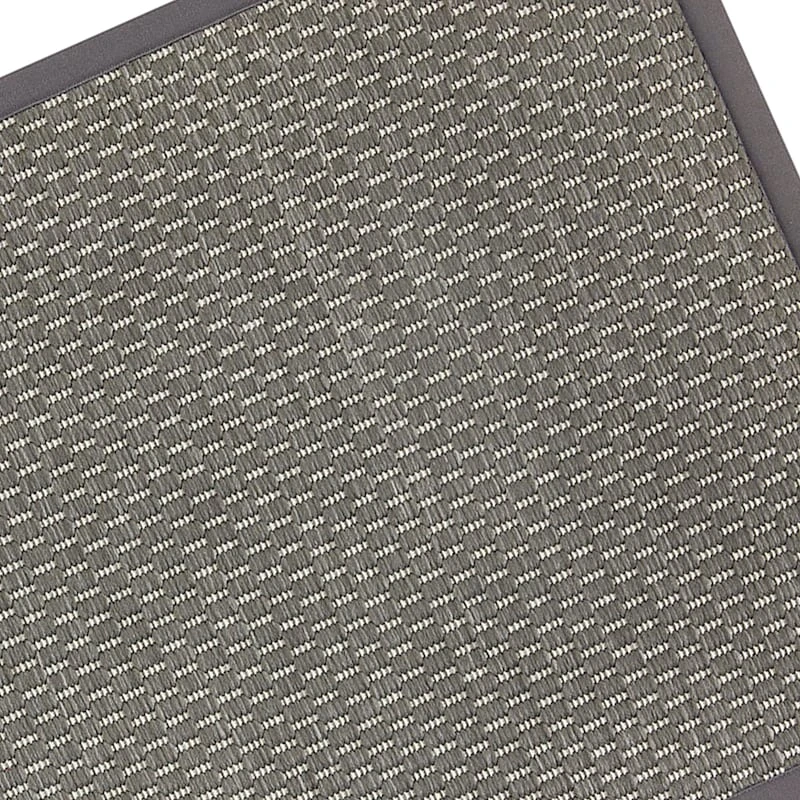 Tonal Lite Grey Puff-Back Kitchen Mat, 22x60 5 Tonal Lite Grey Puff-Back Kitchen Mat, 22x60 - Image 5
