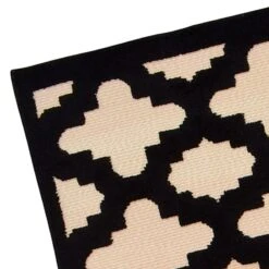Torino Black Trellis Area Rug, 5x7 -Home Decor Store torino black trellis area rug 5x7 5