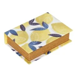 Tracey Boyd Wood Book Box, 9"