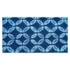 Ty Pennington Ikat Blue Coir Mat, 18x30