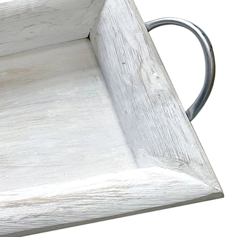 Ty Pennington Natural Wood Decorative Tray, 23" 2 Ty Pennington Natural Wood Decorative Tray, 23" - Image 2