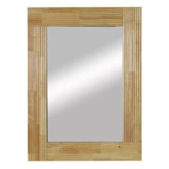Ty Pennington Natural Wood Wall Mirror, 28x38