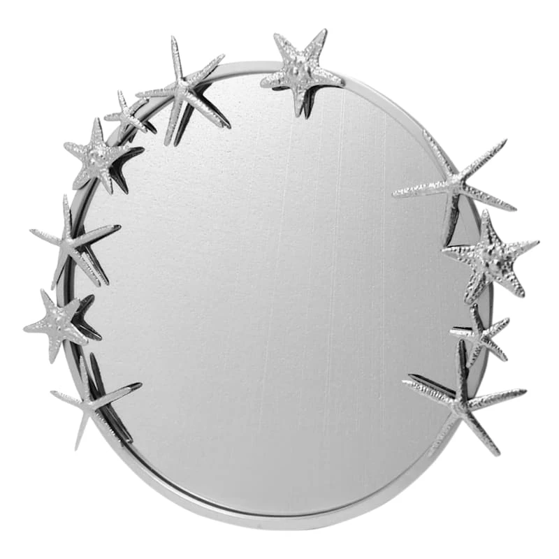 Ty Pennington Starfish Round Wall Mirror, 26" 1 Ty Pennington Starfish Round Wall Mirror, 26"