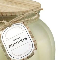 Vanilla Pumpkin Scented Pumpkin Jar Candle, 35.8oz -Home Decor Store vanilla pumpkin scented pumpkin jar candle 35.8oz 3