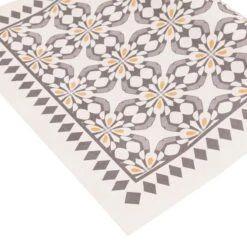 Vinyl Grey/Beige Runner 2x5 -Home Decor Store vinyl grey beige runner 2x5 3