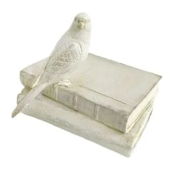 White Book With Parrot, 6"