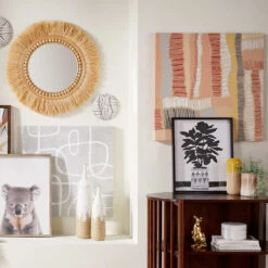 White Round Decorative Box, 6" -Home Decor Store white round decorative box 6 2